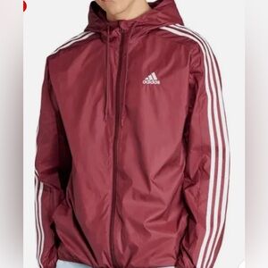 NWT MENS ADIDAS ORIGINALS 3 STRIPES WINDBREAKER jacket